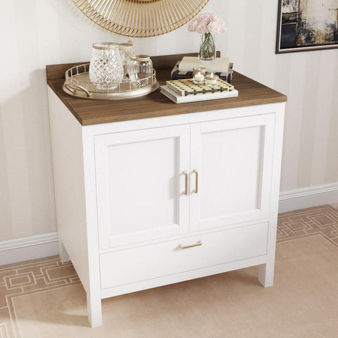 vanity and dresser combo Arredoclassic Italy Donatello 3 Piece Vanity Dresser main image 0