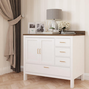 Emily Combo Dresser Vanity – emark Emily Combo Dresser Vanity – emark