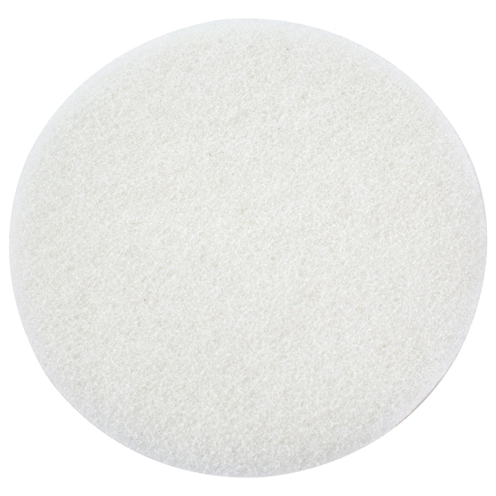 White Pad for Sanders & Polishers with Velcro Back Orca Abrasives